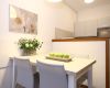 Living/dining room with kitchenette