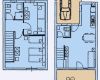 Reihenhaus von großer Wohnfläche (80 qm) für maximal 5 Personen auf zwei Etagen