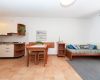Wide living/dining rooms