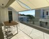 Grosse terrasse mit Marquise